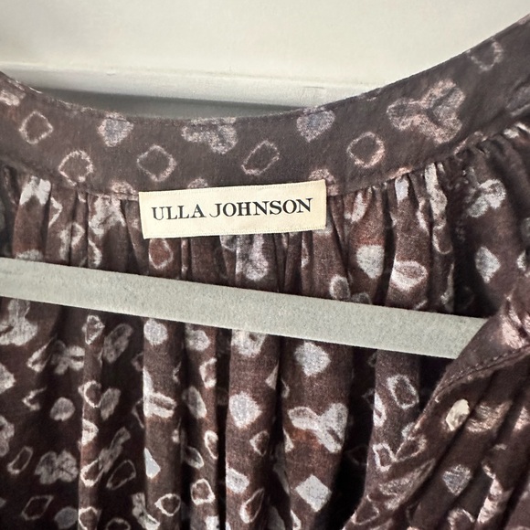 Ulla Johnson Brown and Pink Patterned Dress - Picture 4 of 6